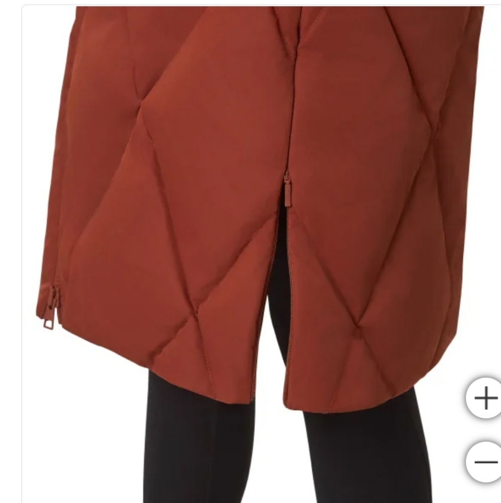 Mondetta Ladies Square Quilted Down Parka ~ nwt - Picture 7 of 7